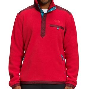 The North Face Royal Arch Snap Fleece Pullover Jacket Men Size Large